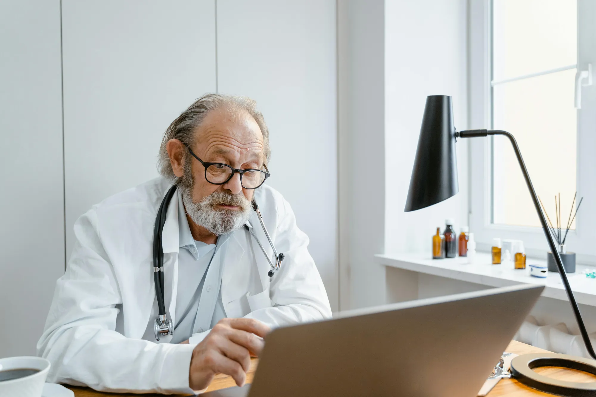 Confident man taking control of his health